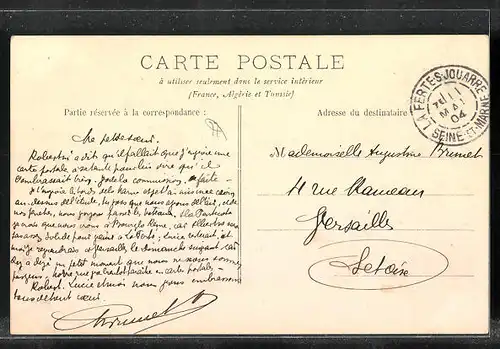 AK La Ferté-sous-Jouarre, Vue du quai de Marine