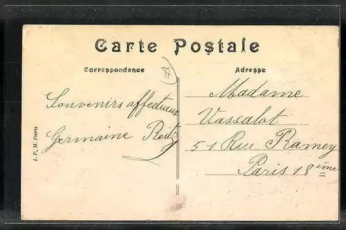 AK Montgé-sous-Dammartin, Vue générale