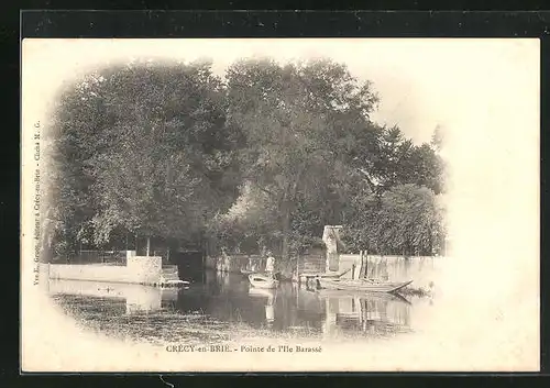AK Crécy-en-Brie, Pointe de l`Ile-Barassé