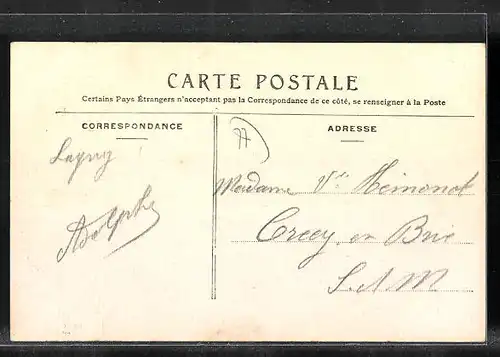 AK Lagny, Les Bords de la Marne