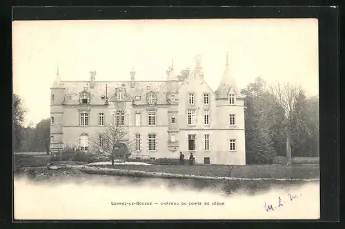 AK Lorrez-le-Bocage, Château du Comte de Ségur