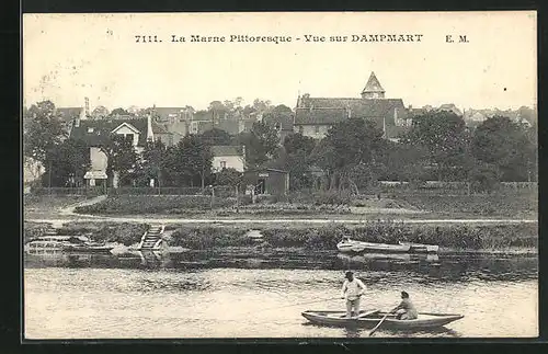 AK Dampmart, La Marne Pittoresque