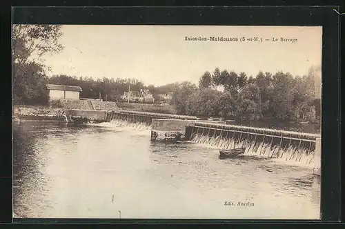 AK Isles-les-Meldeuses, Le Barrage
