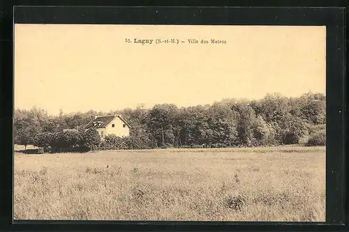 AK Lagny, Villa des Metros