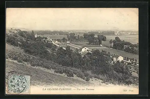 AK La Grande-Paroisse, Vue sur Varenne