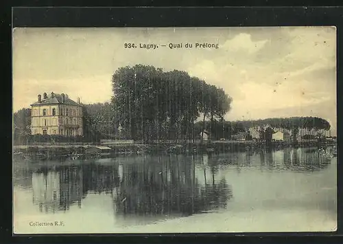 AK Lagny, Quai du Prélong