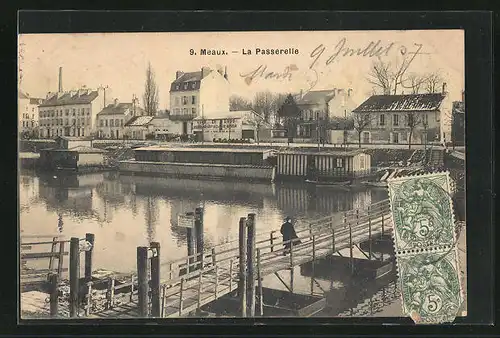 AK Meaux, La Passerelle