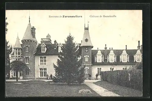 AK Faremoutiers, Chateau de Hautefeuille
