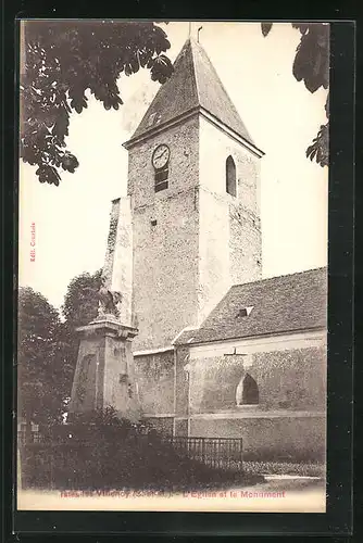 AK Isles-lès-Villenoy, L`Église et le Monument