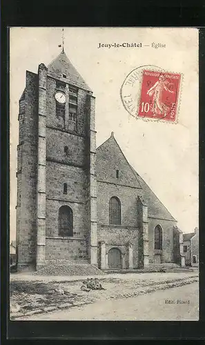 AK Jouy-le-Chatel, Église