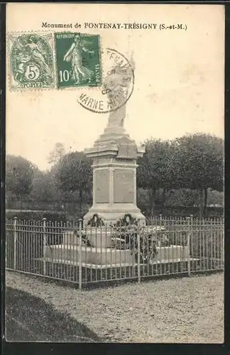 AK Fontenay-Trésigny, Monument de Fontenay-Trésigny