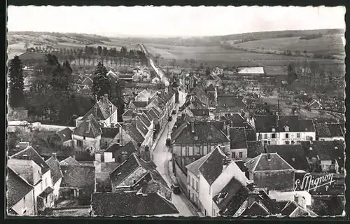 AK Donnemarie-en-Montois, Panorama de la Poute de Provins