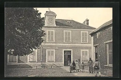 AK La Grande-Paroisse, La Mairie et l`École