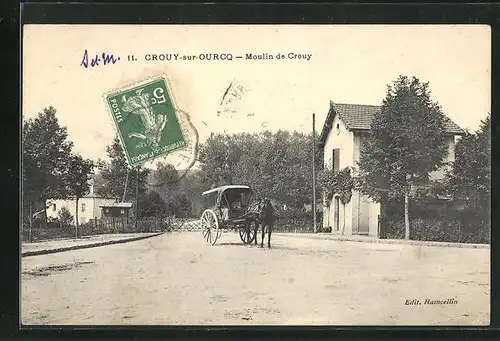 AK Crouy-sur-Ourcq, Moulin de Crouy