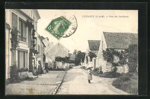 AK Luzancy, Rue des Jardinets