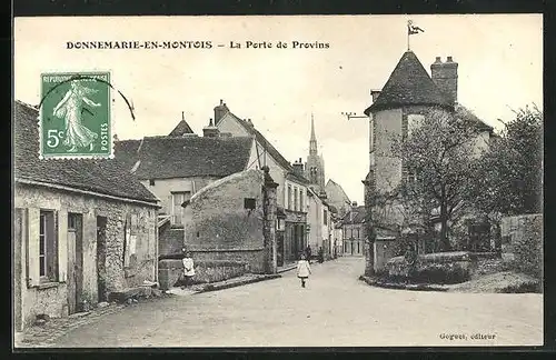 AK Donnemarie-en-Montois, La Porte de Provins