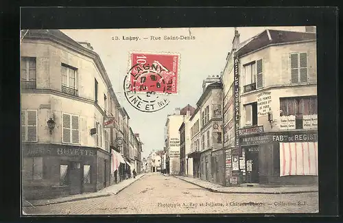 AK Lagny, Rue Saint-Denis