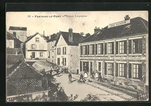 AK Fontaine-le-Port, Maison Larpenteur