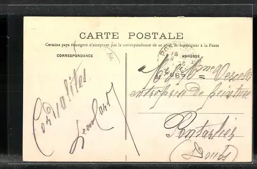 AK Ferriéres-en-Brie, Rue du Château - Régie du Domaine