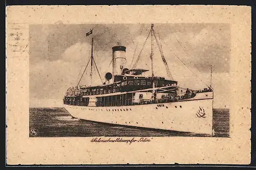 AK Salonschnelldampfer Odin