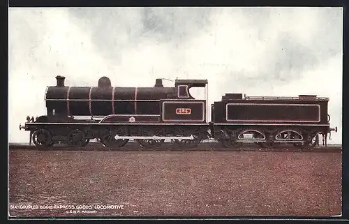 AK Six-coupled Bogie Express Goods Locomotive, No. 285