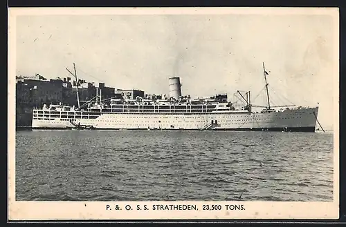 AK P. & O. S. S. Stratheden