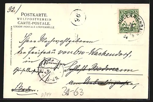 AK Kaisermanöver 1904, Kaiserparade am 5. September