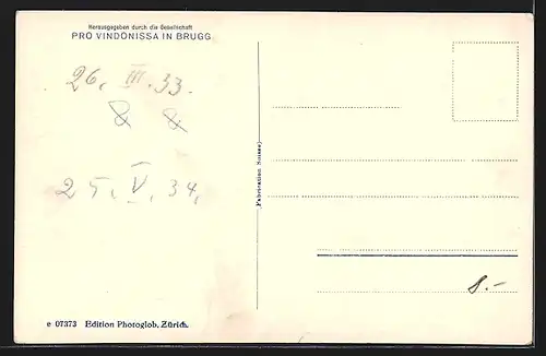 AK Brugg, Römisches Amphitheater Vindonissa