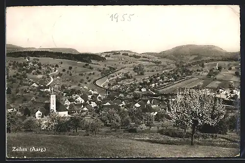 AK Zeihen, Teilansicht mit Kirche