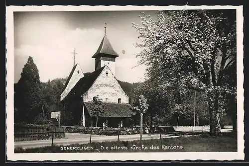 AK Scherzligen, Die älteste Kirche des Kantons