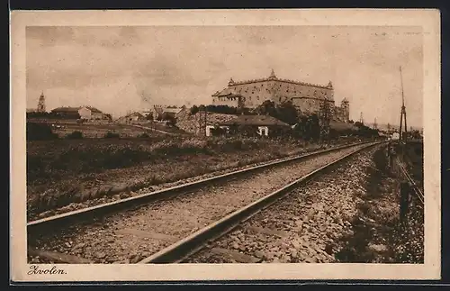 AK Zvolen, An den Gleisen zur Burg