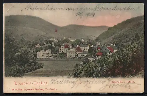 AK Trencsén-Teplicz, Villen