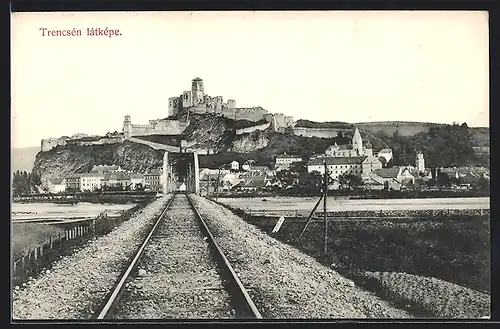 AK Trencsén, Látképe
