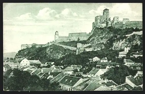 AK Trencín, Panorama mit Burg