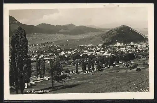 AK Ruzomberok, Generalansicht der Stadt im Tal