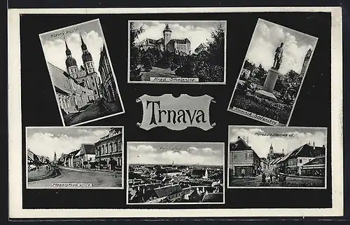 AK Trnava, Hrad Smolenice, Masaryková ulice, Hlavný kostol