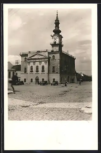 AK Kezmarok, Kirche mit Umgebung