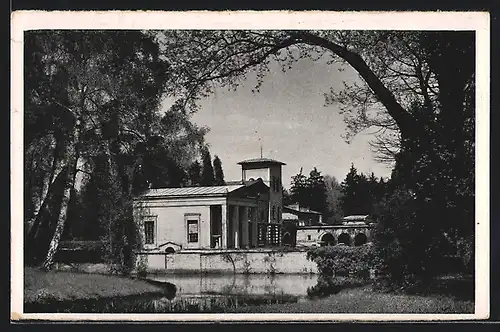 AK Potsdam, Römische Bäder im Park von Sanssouci