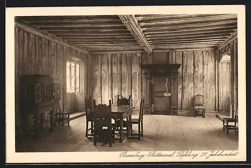AK Rosenburg, Rittersaal im Schloss