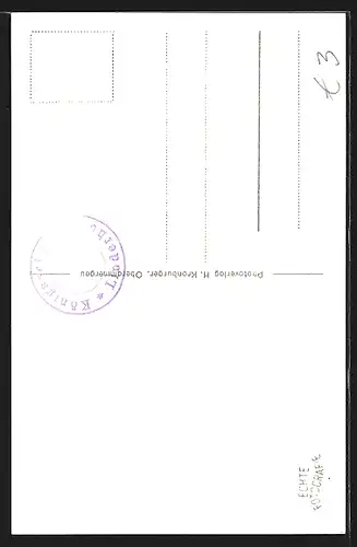 AK Schloss Linderhof mit Springbrunnen