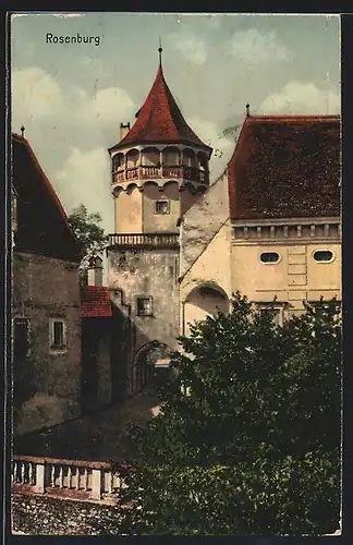 AK Rosenburg, Schloss Rosenburg, Wartturm