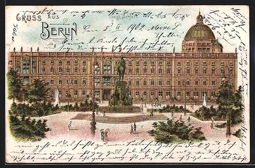 AK Berlin, Partie am Kgl. Schloss