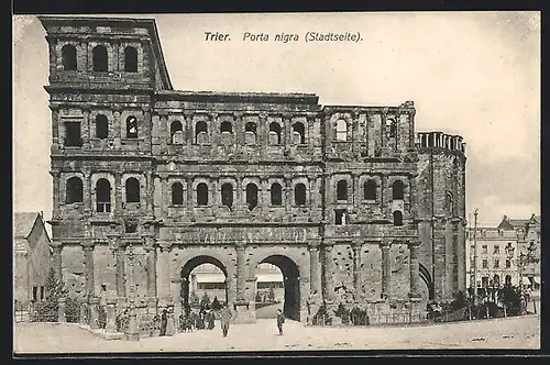 AK Trier, Porta nigra Stadtseite