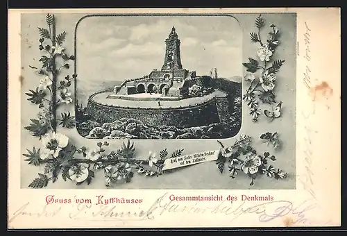 AK Kyffhäuser, Gesamtansicht des Denkmals