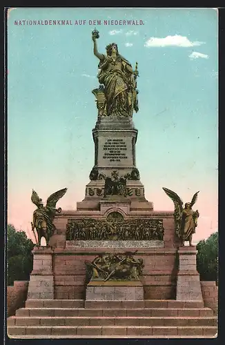 AK Rüdesheim, Niederwalddenkmal