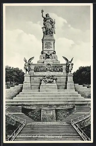 AK Rüdesheim, Niederwalddenkmal