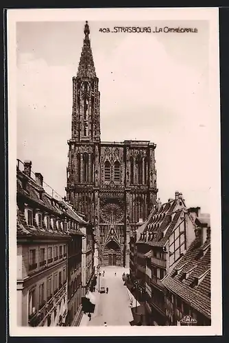 AK Strassbourg, La Cathédrale