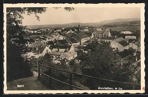 AK Amstetten /N.-Do., Teilansicht