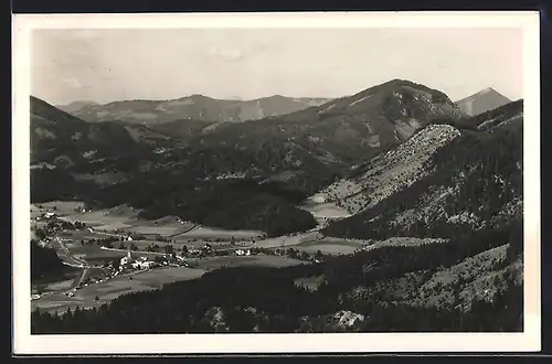 AK Rohr im Gebirge, Blick von den Wassermauern