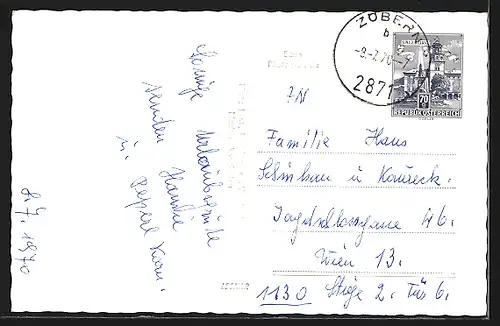 AK Zöbern, Panoramaansicht